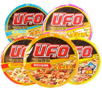 日清UFO飞碟炒面(虾仁炒面风味)116g*5碗装干拌泡面方便速食早餐