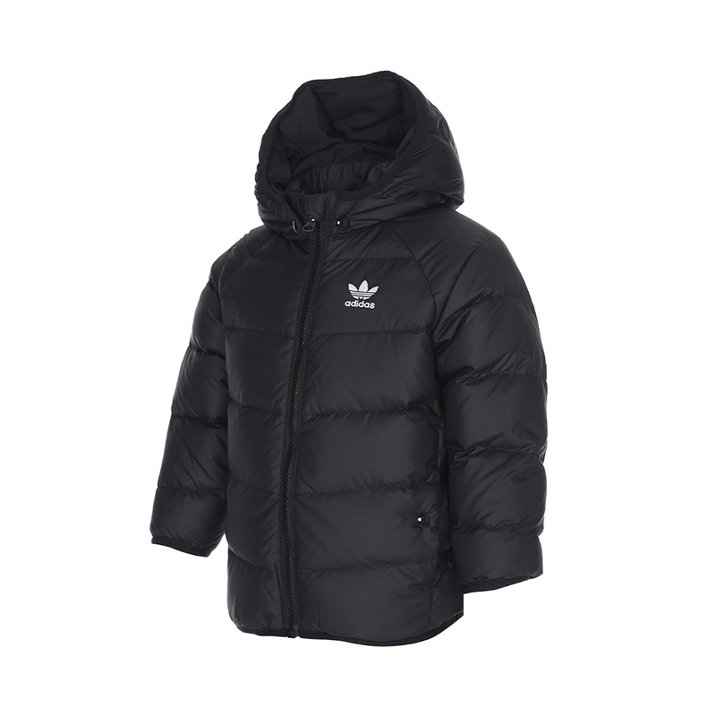 adidas阿迪达斯三叶草夹克青少年男新款羽绒服外套h25221