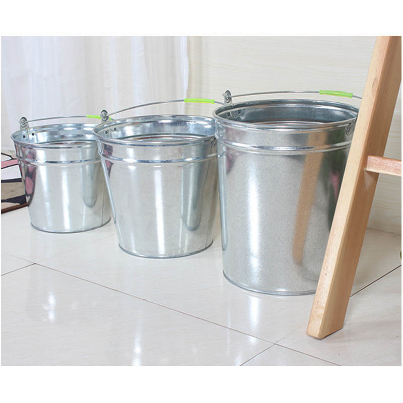 白铁桶铁皮桶水桶 提水桶 12L
