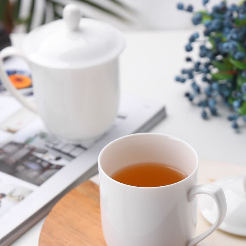 福陶缘 LLMJ-CM11 景德镇纯白骨瓷杯4个/组(计价单位:组)白高清大图