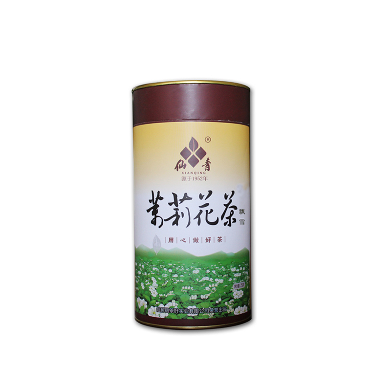 仙青 茉莉花茶飘雪250g罐装