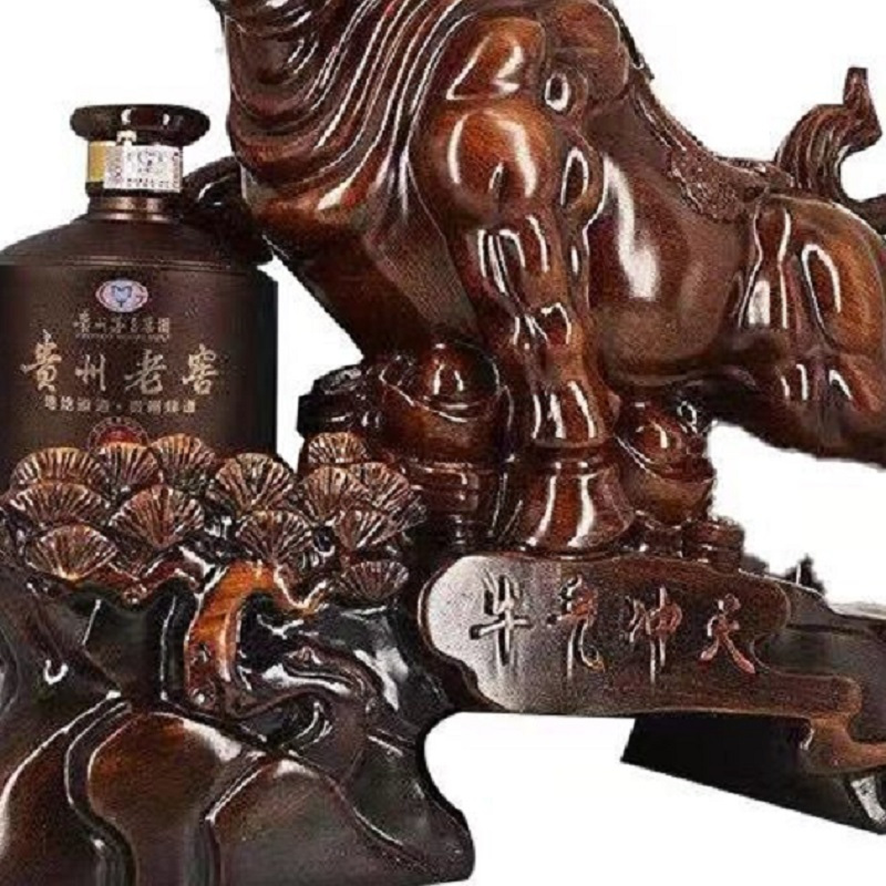 moutai茅台牛气冲天贵州老窖53度酱香型白酒500ml单套