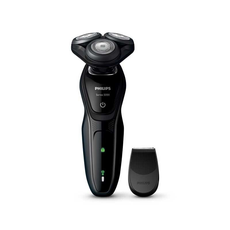 [日本直邮]飞利浦(Philips)S5076-06电动剃须刀5000系列刮胡刀三刀头全身水洗干湿两用