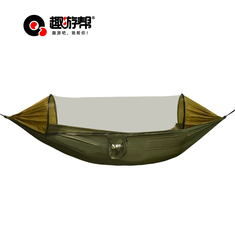 趣游帮 双人防蚊防晒 吊床Y102高清大图