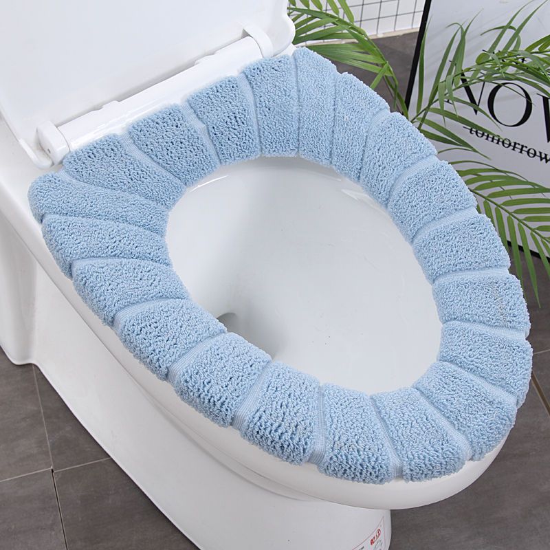针织马桶坐垫通用马桶垫家用坐便垫马桶套加厚马桶圈坐便套可水洗