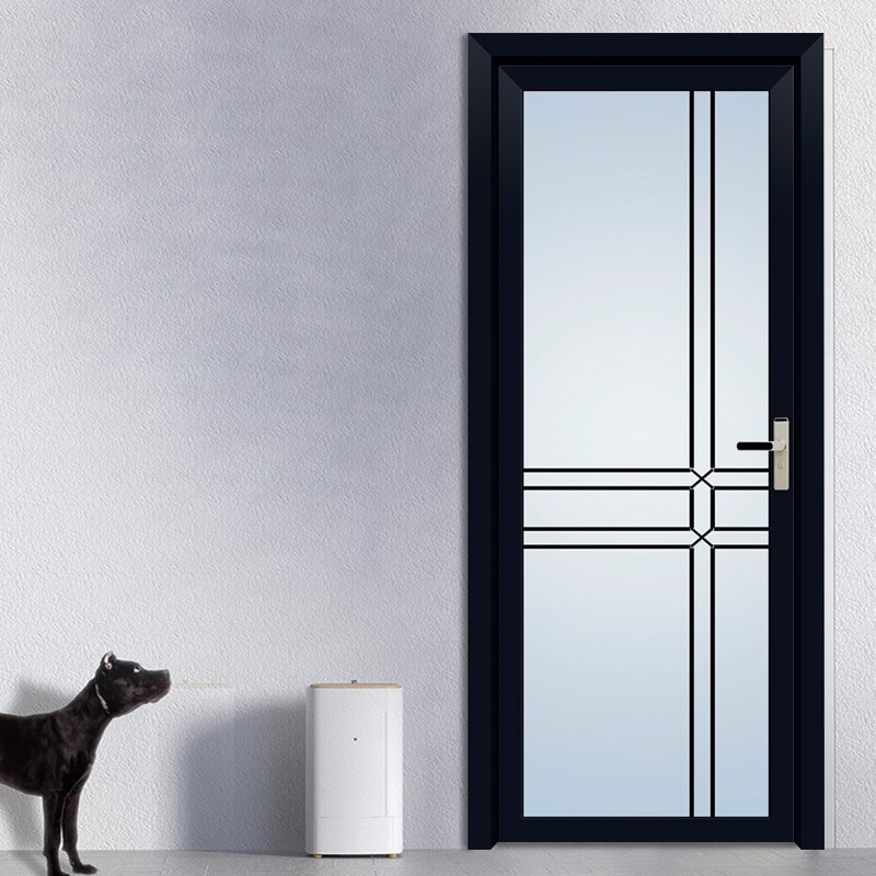 塞纳春天厨卫门钛镁铝合金厨房厕所门玻璃门防潮厨房门