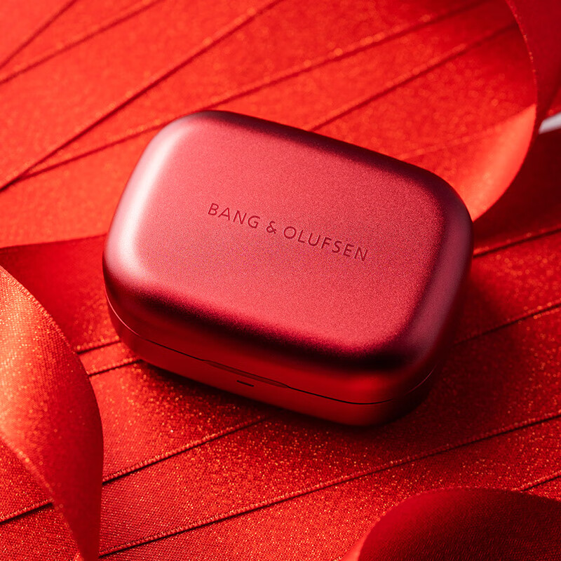 B&O Beoplay EX全新上市 主动降噪真无线蓝牙耳机 bo无线充电耳机 Lunar Red 霓裳红 新年款高清大图