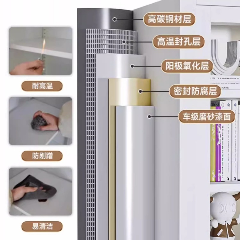 锁匠 落地书柜高清大图