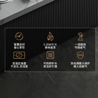 华帝(vatti)5.2KW大火力燃气灶天然气定时灶具炉头可拆卸免扩孔双眼灶家用台嵌两用i10079B