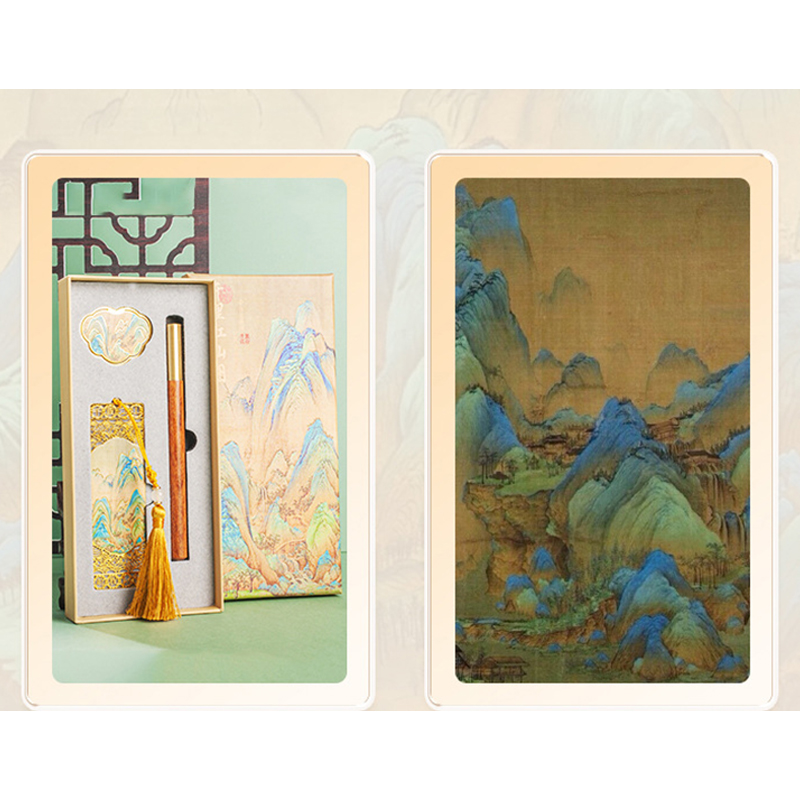 拓栢 古风文创金属书签礼品套装 BW-36C 盒高清大图