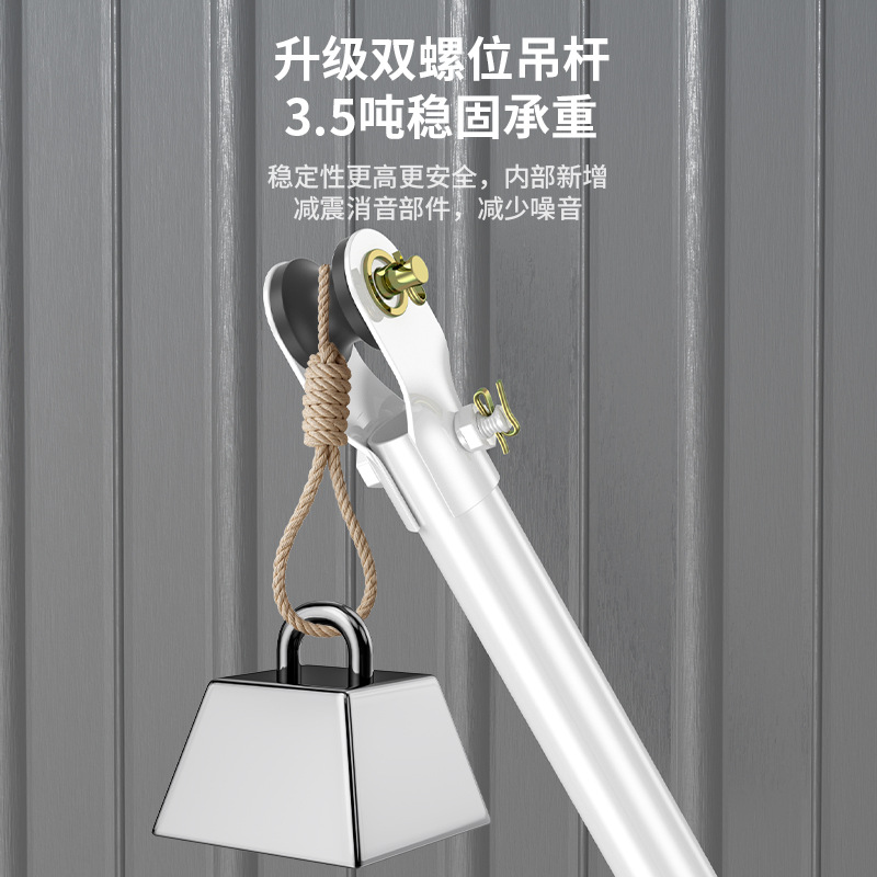 钻石牌吊扇家用客厅铁叶宿舍工业吊式电风扇餐厅两米大机头大风力 三档调速高清大图
