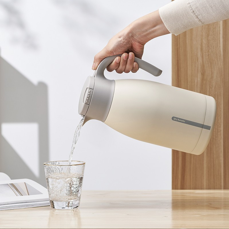 九阳joyoungb19lf2b保温壶热水壶保温瓶热水瓶19l黑色