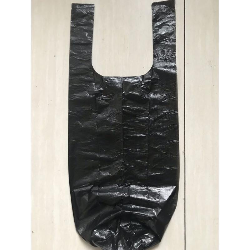 爆款背心断点式品牌垃圾袋加厚46*63cm手提黑色5卷100只实惠 爆款背心断点式品牌垃圾袋加厚46*63cm手提黑