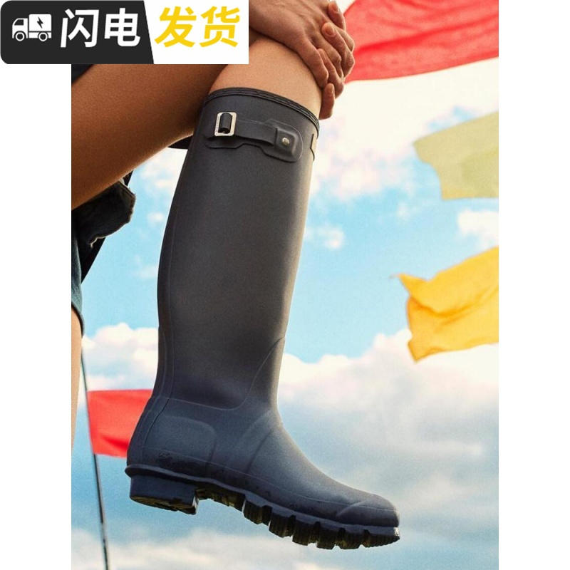 时尚高筒防雨靴女士胶鞋靴防滑鞋户外套鞋秋冬成人雨鞋女启如