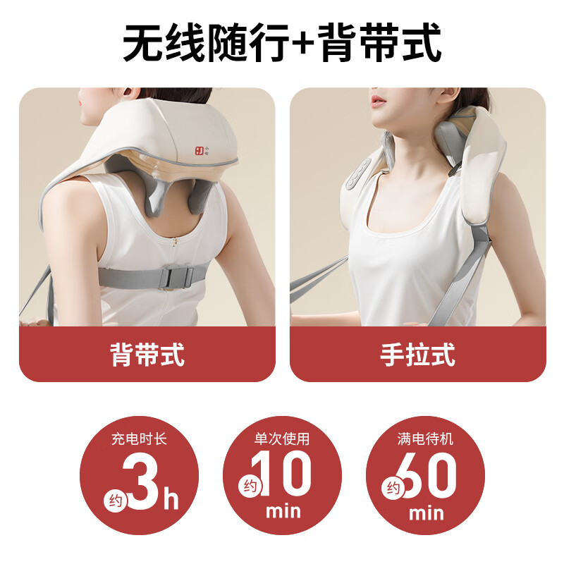 小句肩颈按摩器XJM06高清大图