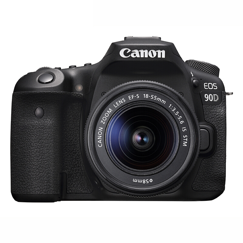 佳能(Canon) EOS 90D(18-55mm+64g+包) 数码单反相机 单镜头套装 约3250万像素