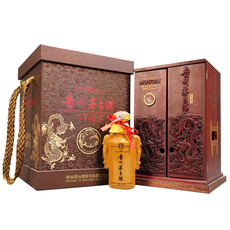 [酒别重逢]贵州茅台酒 百年国博三十年纪念酒53度500ml酱香型白酒单瓶装高清大图