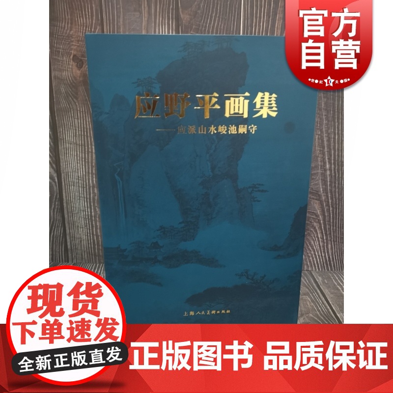 正版 应野平画集 绝版书 中国画山水水墨工艺美术 美术画册 上海人民美术出版社