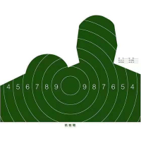 机枪靶纸100
