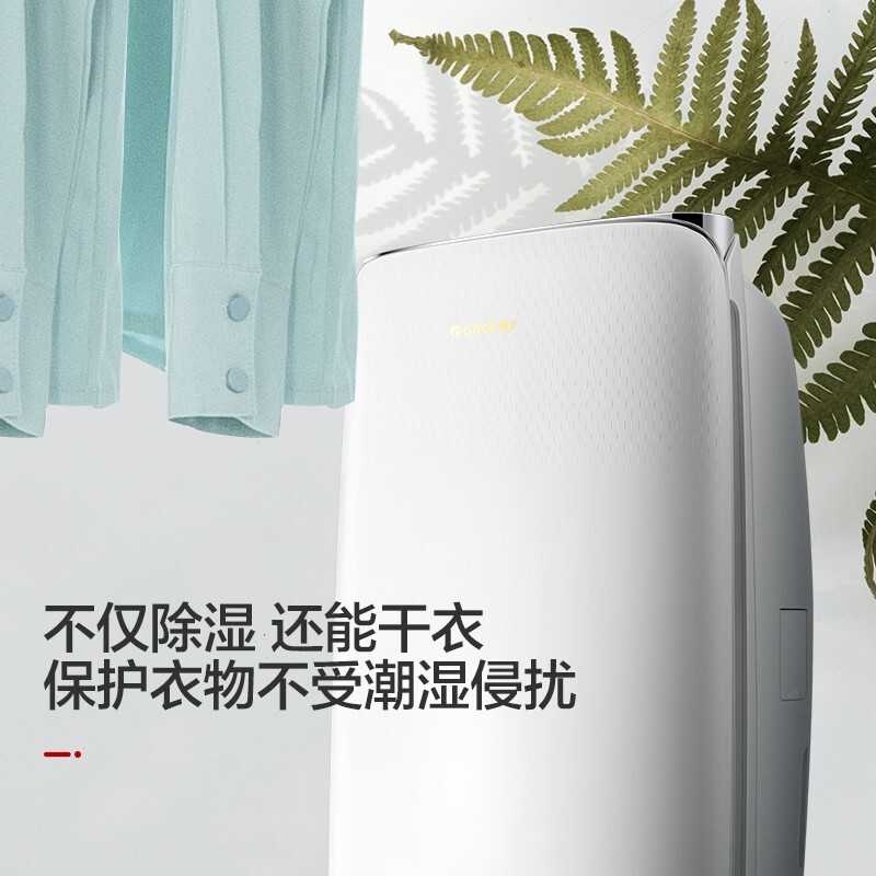 格力(GREE) DH40EF/A1A 除湿机家用抽湿机 空气除湿器 一机多用 智能干衣 保修6年31-40升高清大图