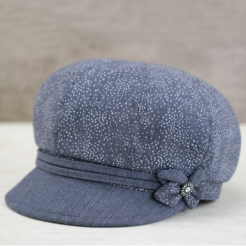 盛世尼曼中老年帽子女春夏天单鸭舌帽薄款短檐春秋妈妈布帽休闲老人