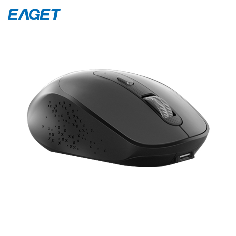 忆捷(Eaget) 无线蓝牙鼠标YS20商务办公经典 USB接口即插即用 TYPE-C快速充电