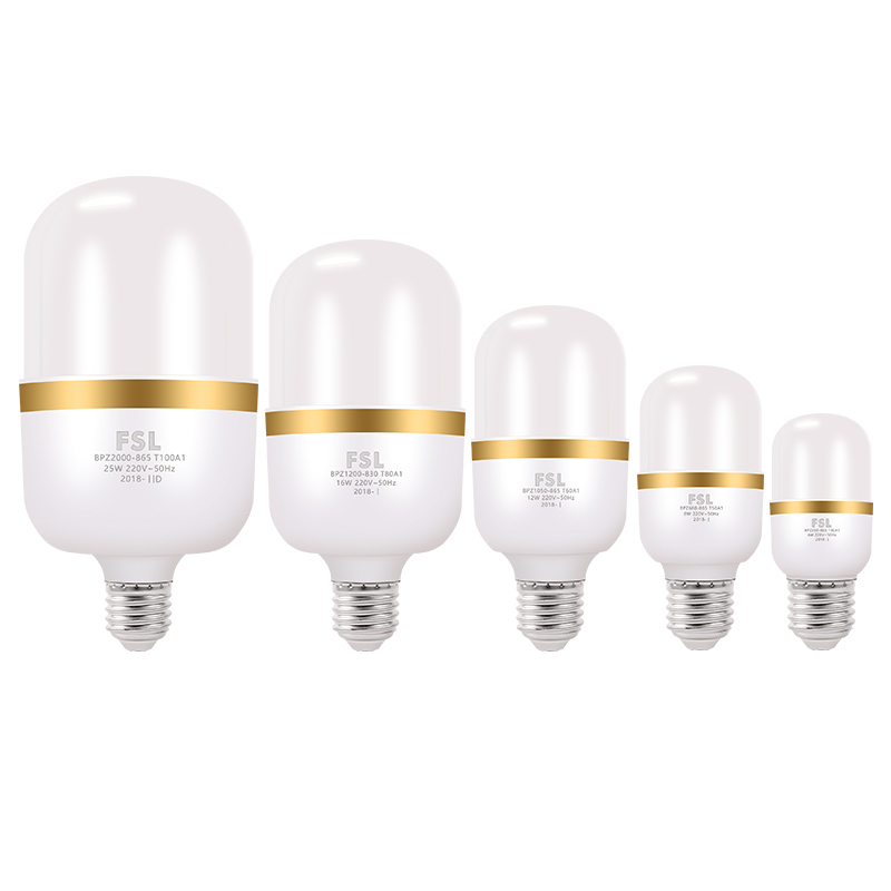 ZSTC佛山照明led灯泡 大功率大瓦数 20W E27大螺口 6500K白光柱形炫风
