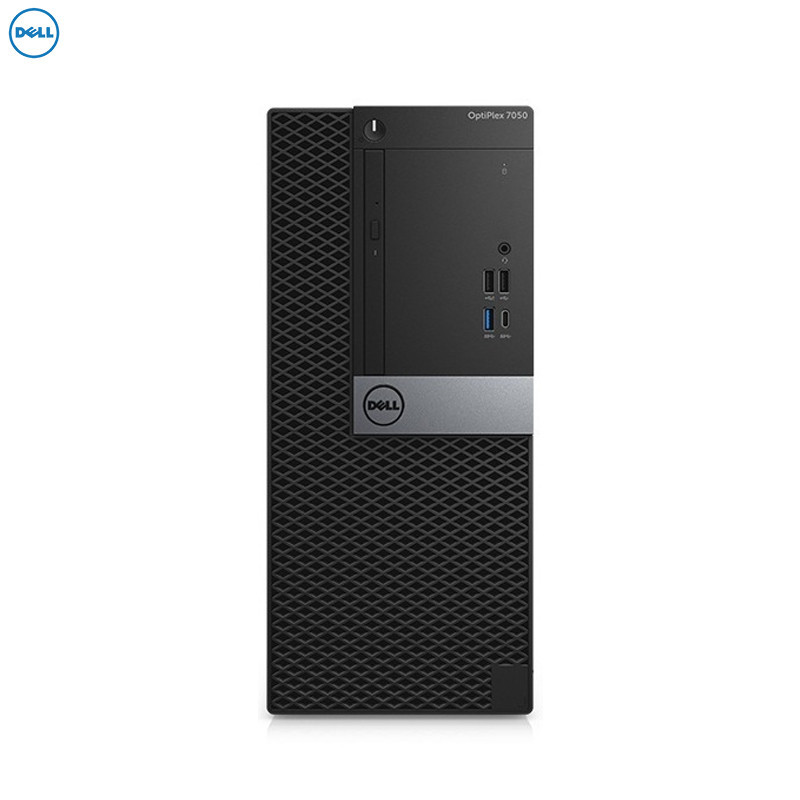 戴尔(DELL)商用Optiplex7050MT台式电脑 单主机(i7-7700 8G 1T+128G 刻录 4G独显 W10)商用办公 家用娱乐 性价比机 企业采购 学生用机