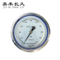 嘉禾长久 精密压力表轴向带边检测型 YB150ZT 0.4级 块 0-1000Kpa