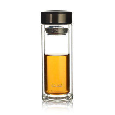 果兹 雅悦双层保温杯高硼硅玻璃杯 GZ-S01/300ml