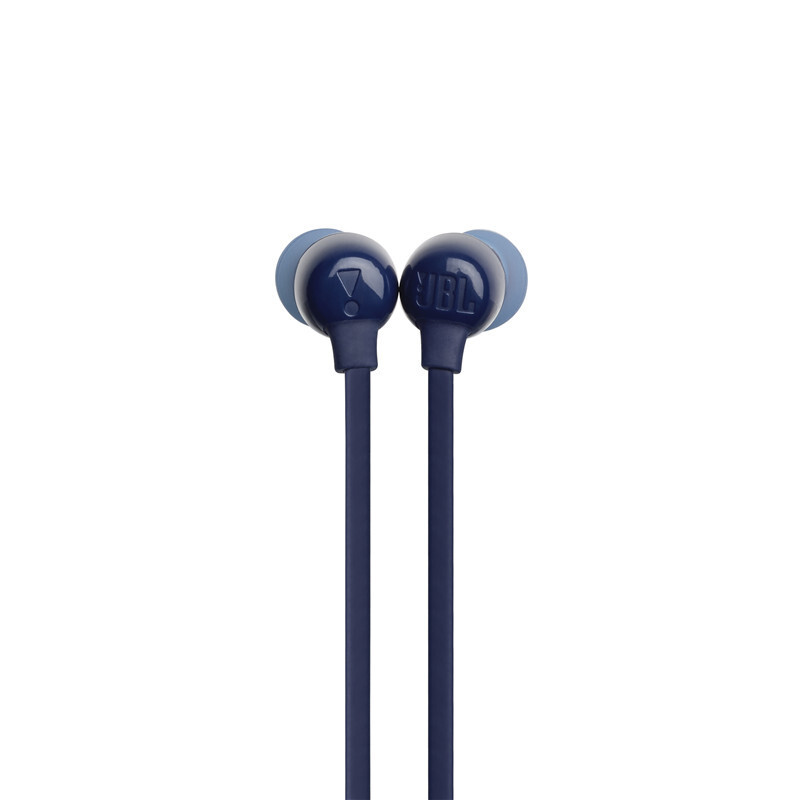 JBL T115BT 入耳式蓝牙无线耳机 运动手机游戏耳机 苹果安卓手机耳机 金属钛振膜 跑步磁吸式带麦 蓝色