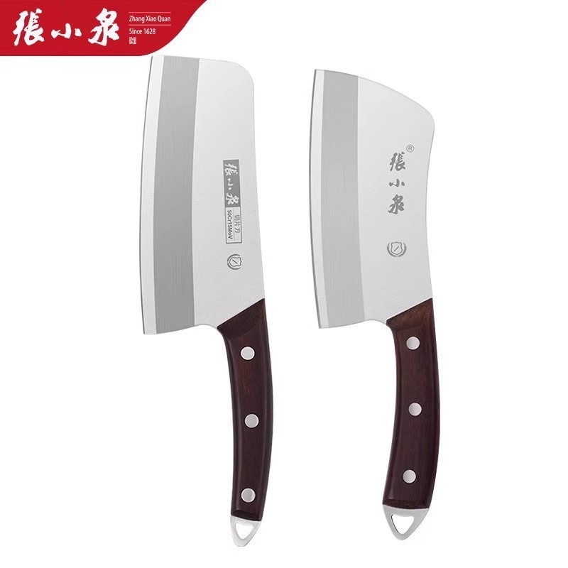 张小泉家用菜刀官方旗舰店正品砍骨刀厨房专用切片刀斩骨刀具8138高清大图