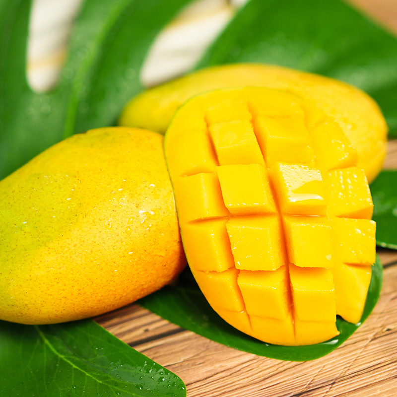 [西沛生鲜]精选海南小台农芒果 净重3斤 单果130g以上 大果 当季新鲜 