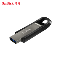 闪迪(SanDisk)CZ810 高速usb3.2 商务U盘 固态滑盖加密创意大容量优盘64GB私人订制激光刻字+礼盒