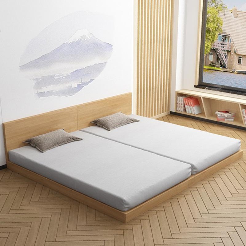 2米单双人床架阁楼出租房板式矮床工厂直销视频介绍_森美人榻榻米床