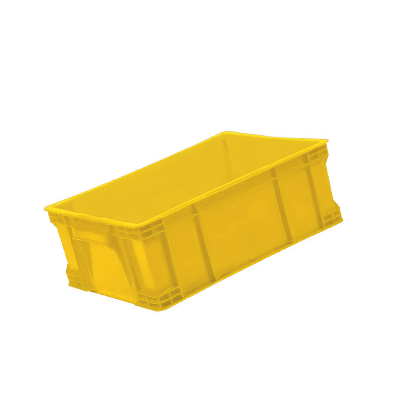 好企来 周转箱 BY-0144 黄色640*420*360MM高清大图