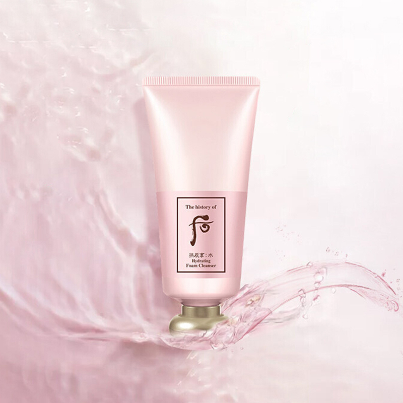 [低刺激洁面乳]Whoo 后 拱辰享 水妍 泡沫洁面乳 180ml/支 温和洁净