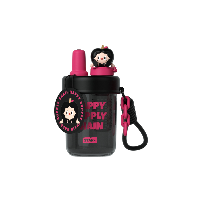 世大家 水果派对花茶杯420ml嘿苹果(黑粉)