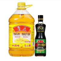 鲁花5S压榨一级花生油5L