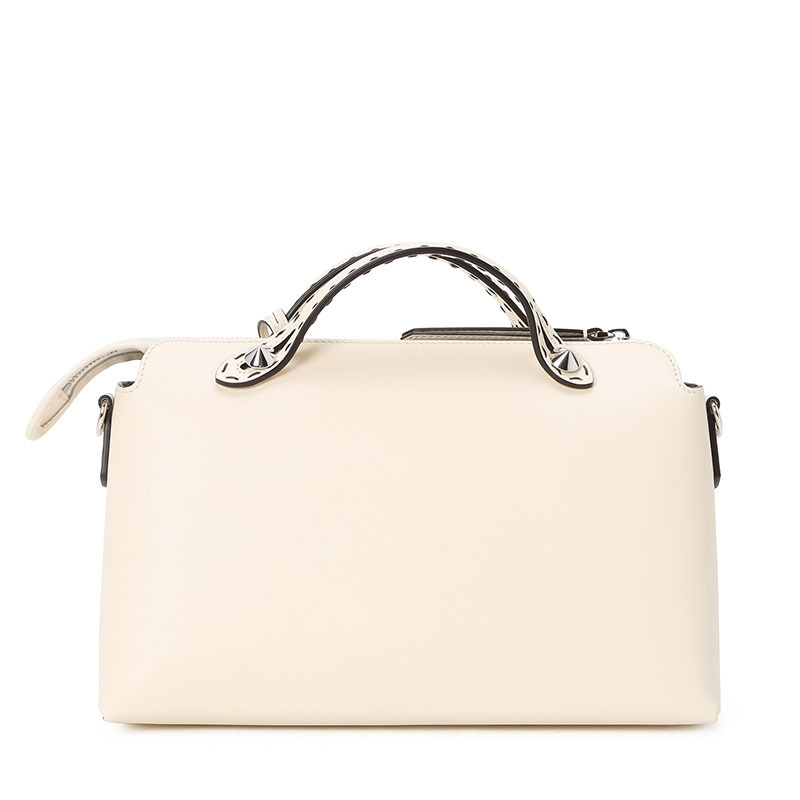 预订 FENDI 芬迪 BY THE WAY 波士顿手柄包 单肩包 手提包 斜挎包中号 LOGO标识光面皮8BL146