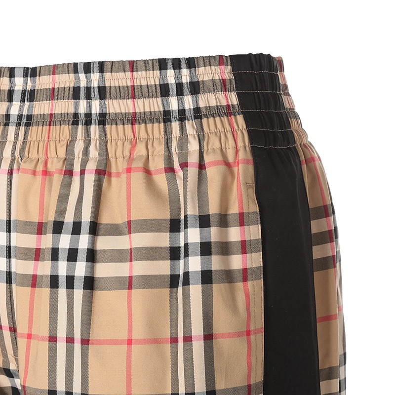 burberry博柏利女款棉质休闲裤长裤拖地裤80405971