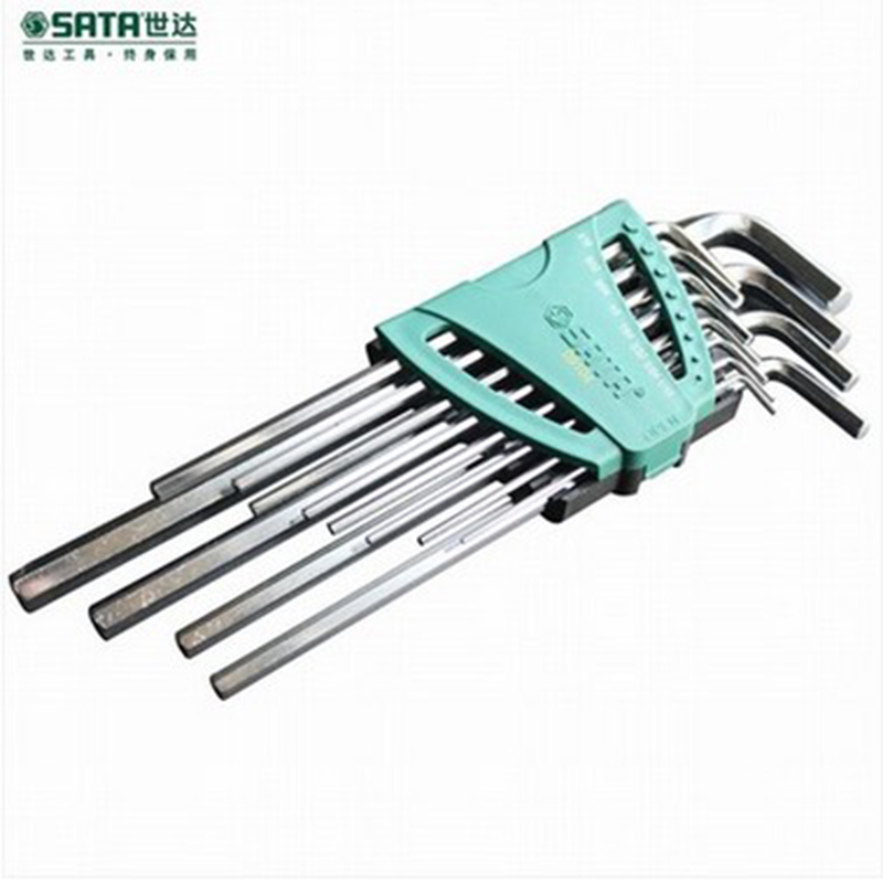 世达(SATA)12件英制加长内六角扳手组套9108(单位:套)