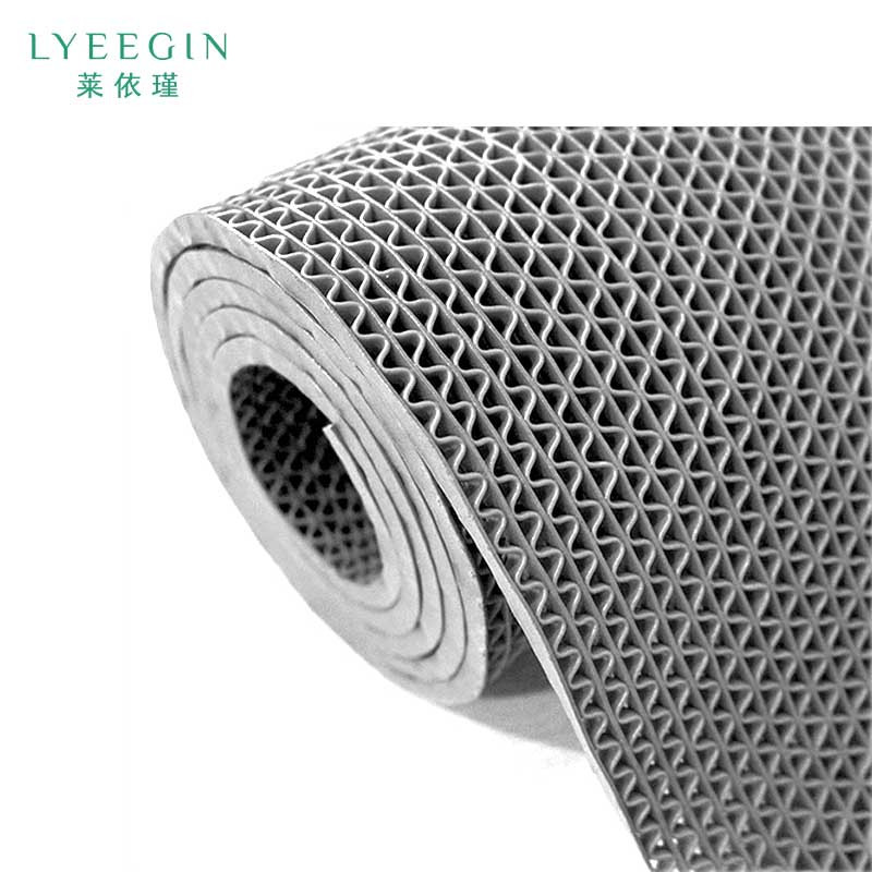 莱依瑾 LYEEGIN S型镂空地垫 宽1.2m(厚5.5mm) /米高清大图