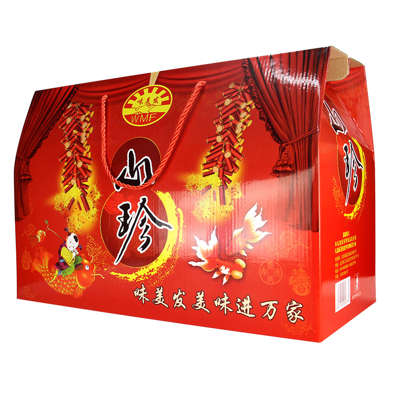味美发 鸿运礼盒1260g 香菇木耳银耳枸杞莲子黄花菜紫菜海带