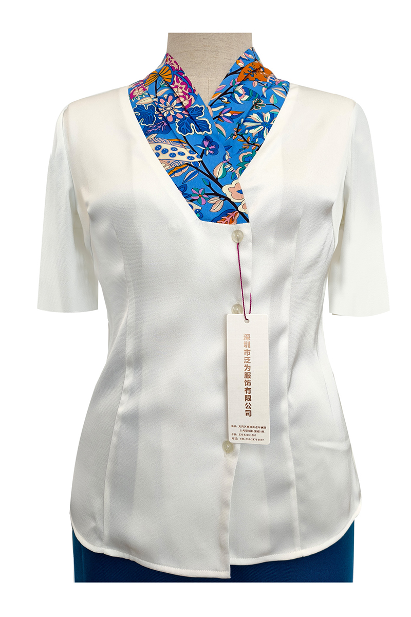 泛为 女短袖衬衫 定制 件
