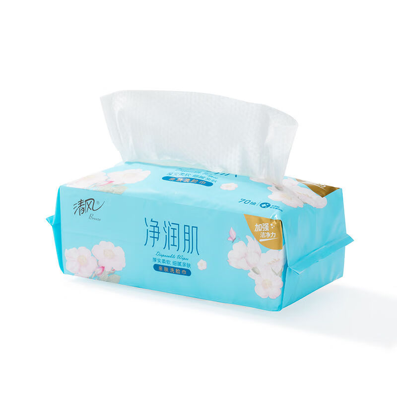 清风净润肌30抽方包棉柔巾-BCB30F高清大图