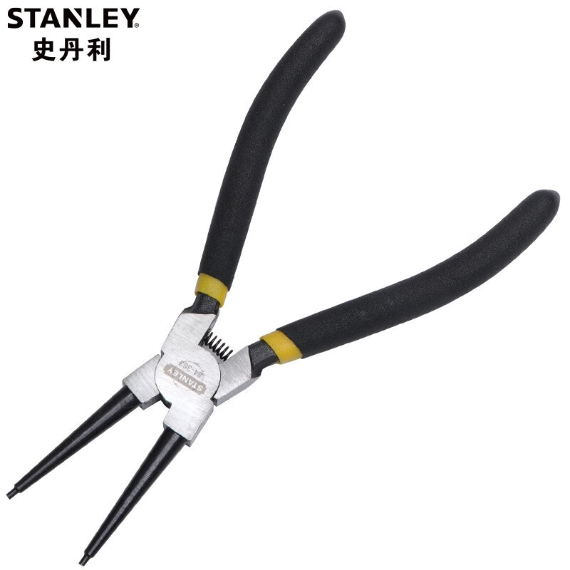 史丹利(STANLEY) 84-365-23 13“ Φ85-165mm头径3.2m 德式孔用直嘴卡簧钳 1把
