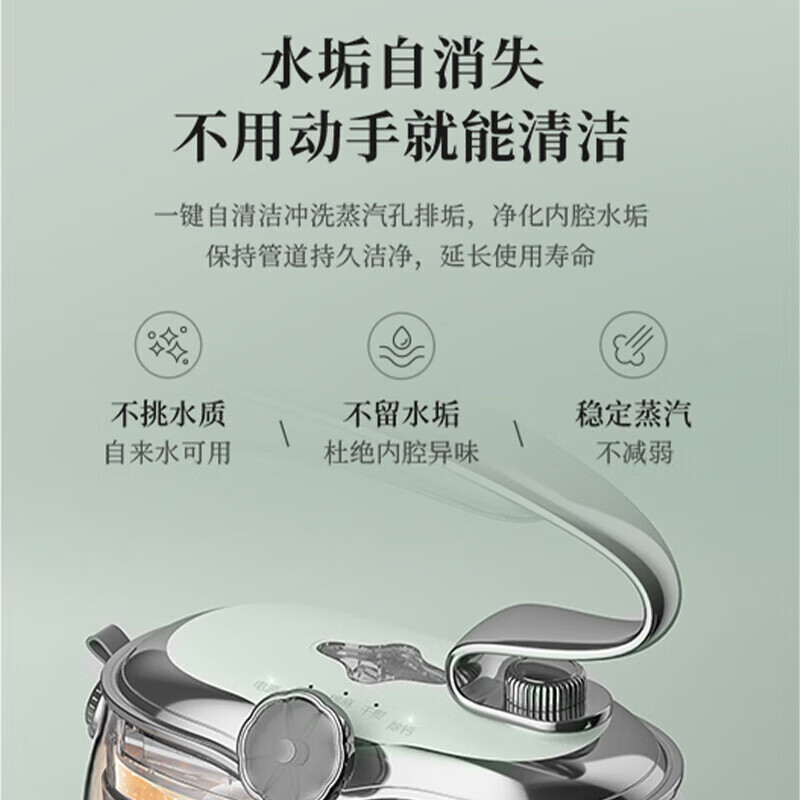 苏泊尔挂烫机微增压大蒸汽家用手持熨烫机电熨斗旅游出差便携式电熨斗GH-300C高清大图