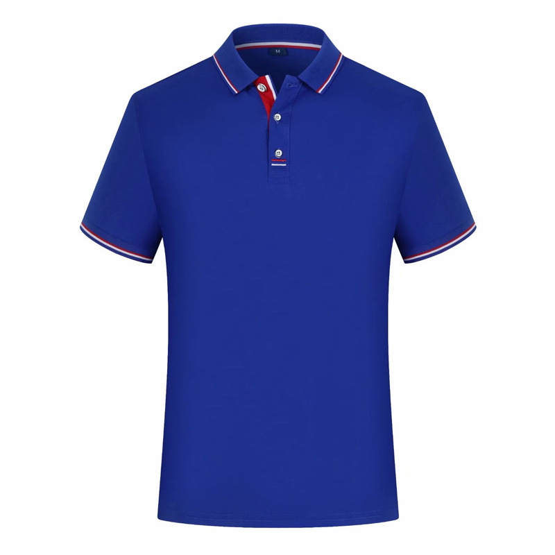 工作服polo衫定制印logot恤翻领短袖