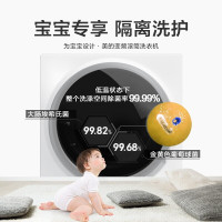 小天鹅(LittleSwan)3公斤迷你壁挂全自动滚筒洗衣 婴幼儿专用小洗衣机 内衣袜子洗